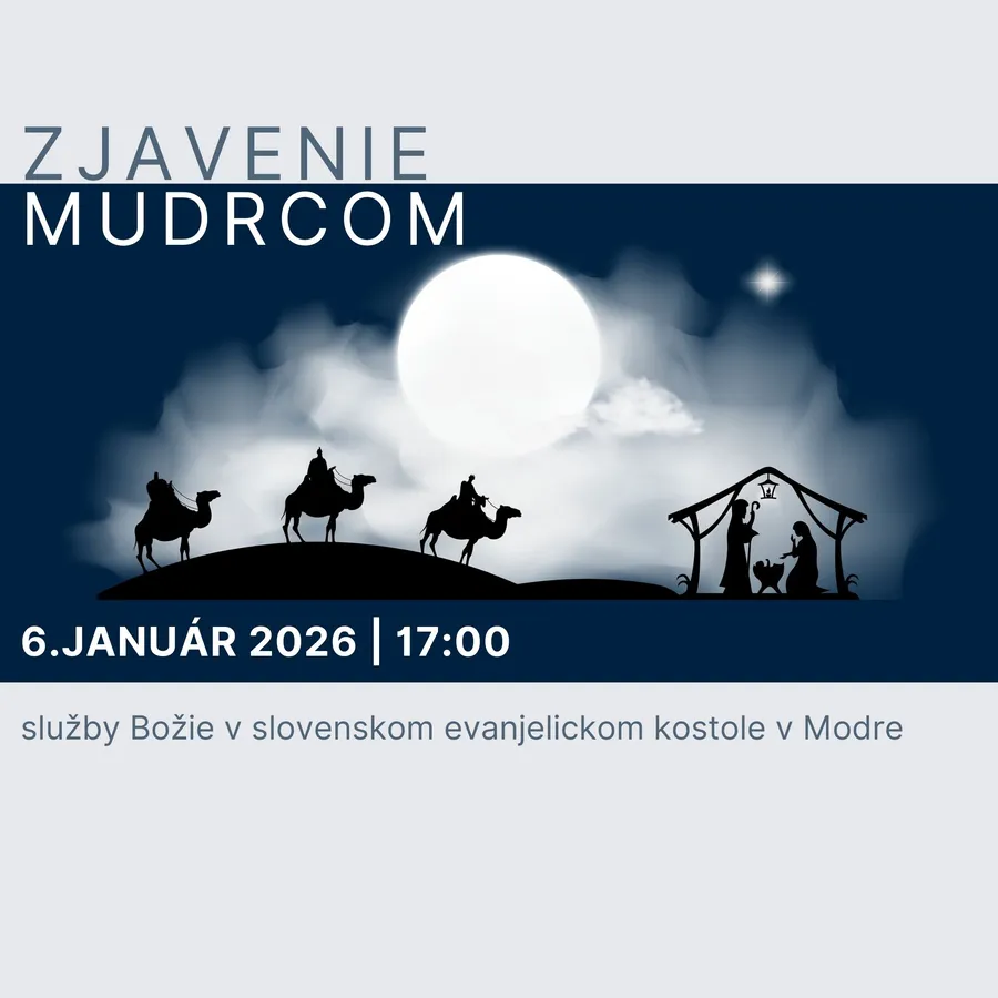 ZJAVENIE MUDRCOM 2026
