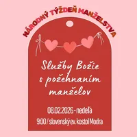 POŽEHNANIE MANŽELSTIEV 2026