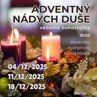 ADVENTNÝ NÁDYCH DUŠE