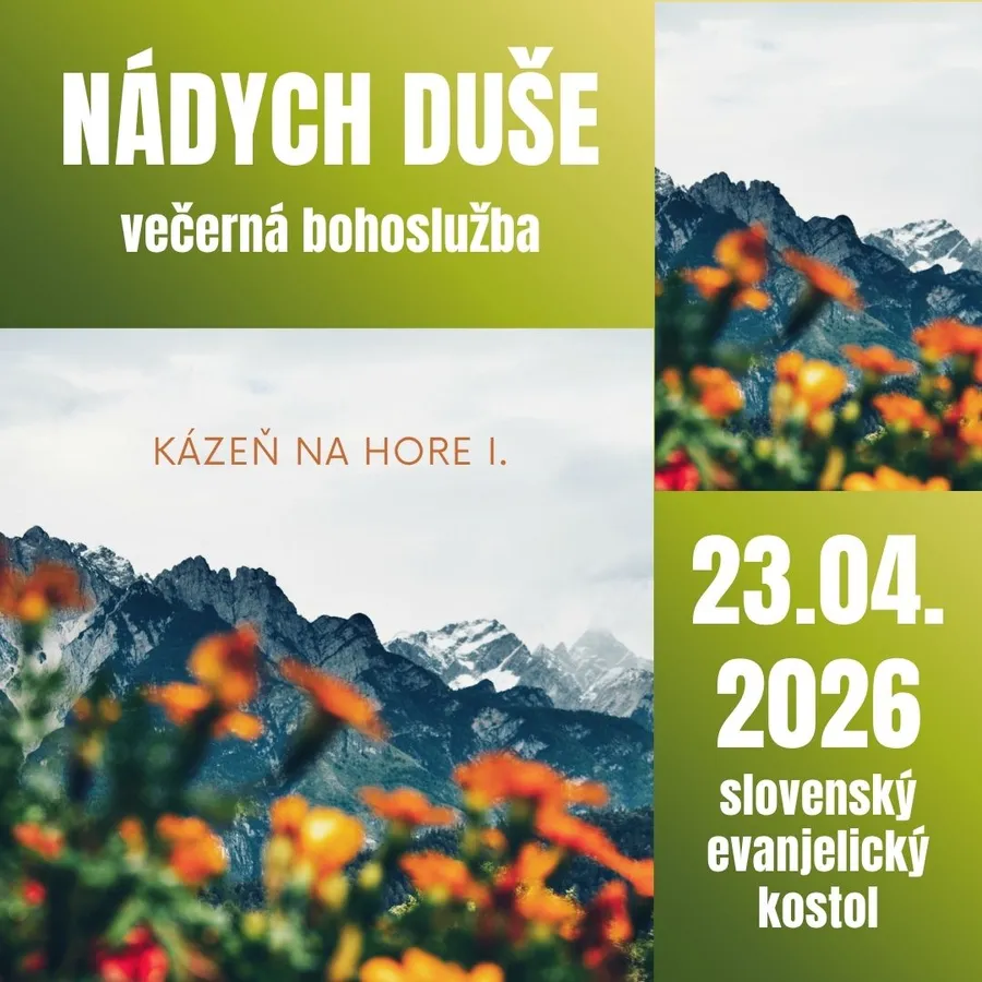 Nádych duše - 23.04.2026