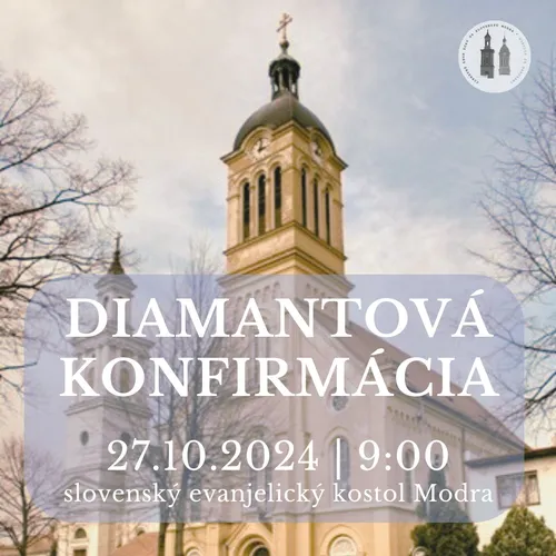 DIAMANTOVÁ KONFIRMÁCIA