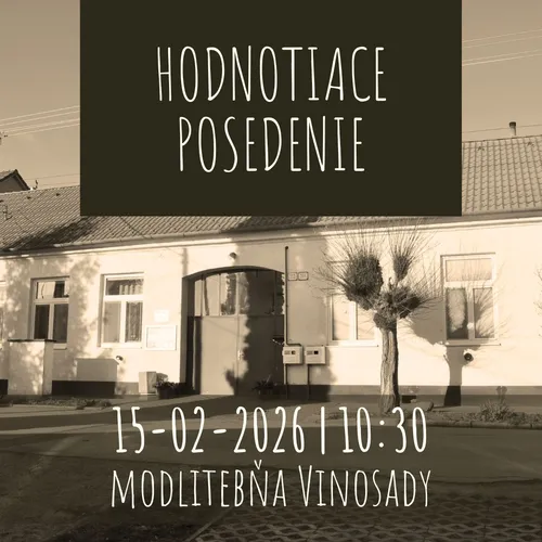 HODNOTIACE POSEDENIE 2026 - VINOSADY