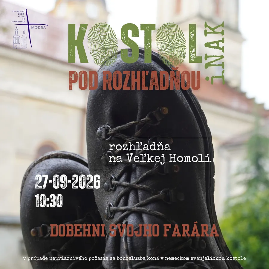 KOSTOL iNAK pod rozhľadňou - 27-09-2026