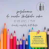 POŽEHNANIE DO NOVÉHO ŠKOLSKÉHO ROKU 2025/2026