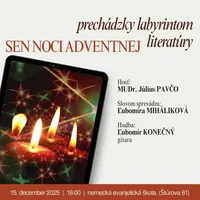 PRECHÁDZKY LABYRINTOM LITERATÚRY - dec. 2025
