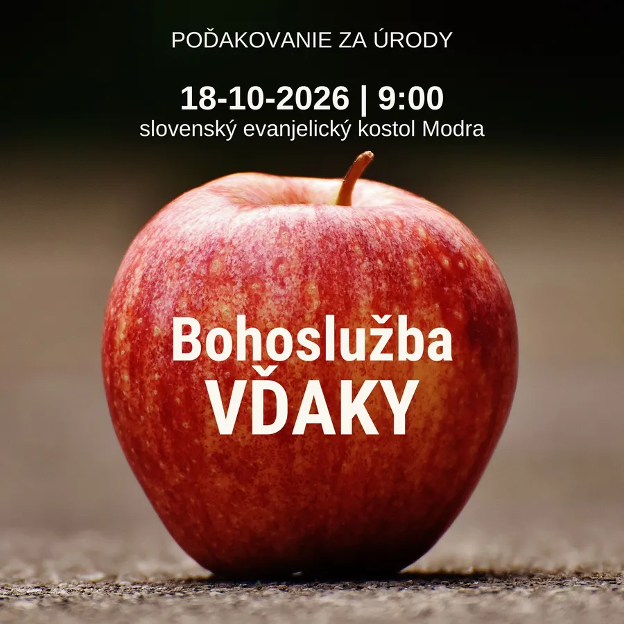Poďakovanie za úrody 2026