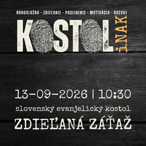 KOSTOL iNAK - 13.09.2026