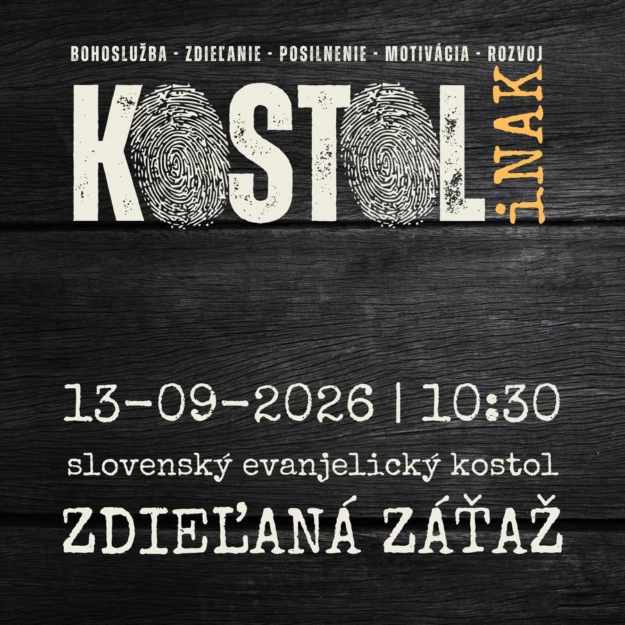 KOSTOL iNAK - 13.09.2026
