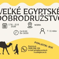 DETSKÝ TÁBOR - Veľké egyptské dobrodružstvo