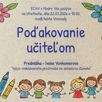 POĎAKOVANIE UČITEĽOM 2026